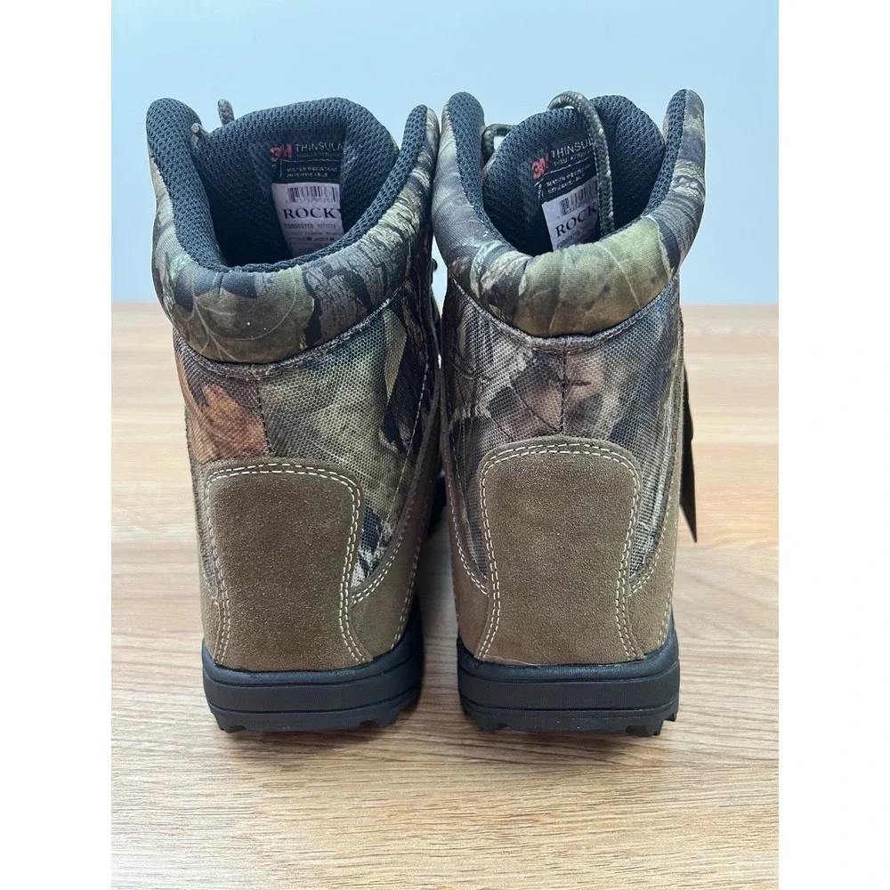 Rocky Kids Hunting Waterproof Camo Boots Size 3 NEW‎